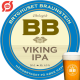 Braunstein Viking IPA Øko 30 l. fus. Alk. 6,0 % Vol.